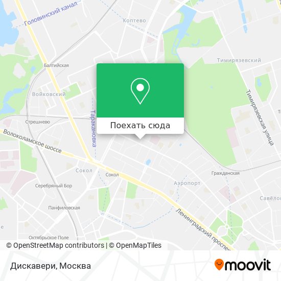 Карта Дискавери