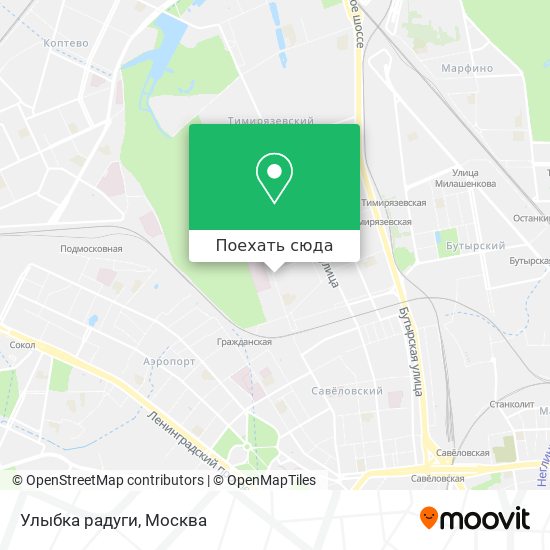 Карта Улыбка радуги