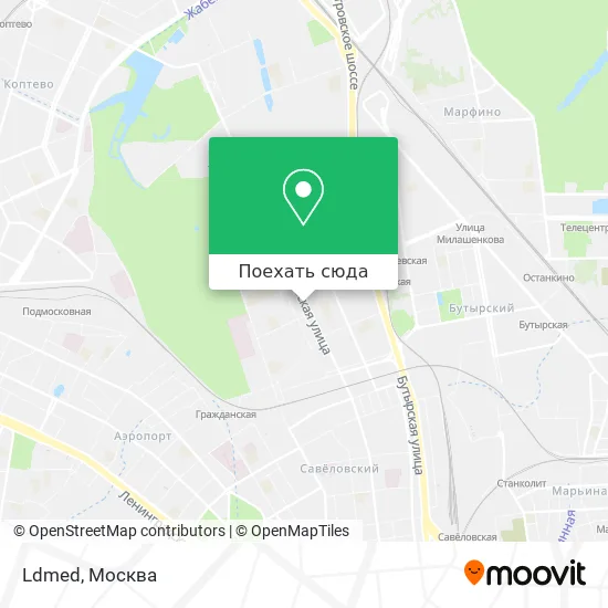 Карта Ldmed