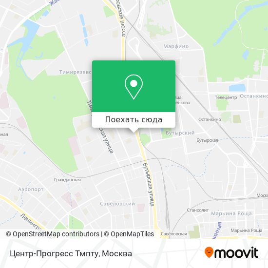 Карта Центр-Прогресс Тмпту