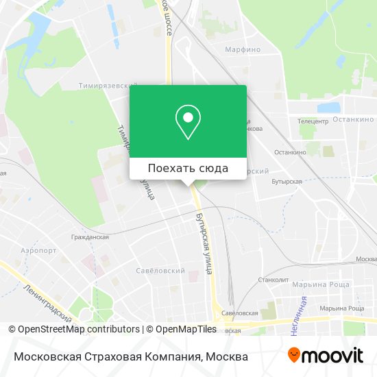 Карта Московская Страховая Компания