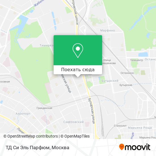 Карта ТД Си Эль Парфюм