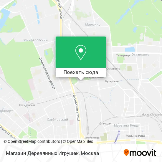 Карта Магазин Деревянных Игрушек