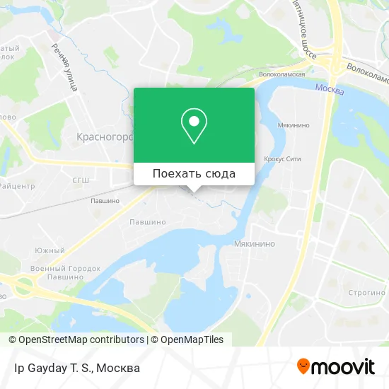 Карта Ip Gayday T. S.