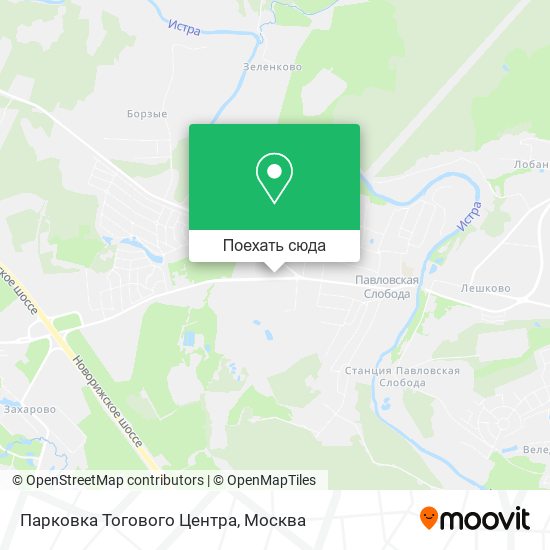 Карта Парковка Тогового Центра