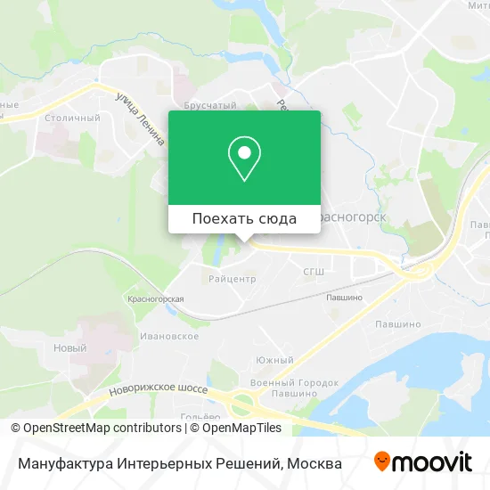 Карта Мануфактура Интерьерных Решений