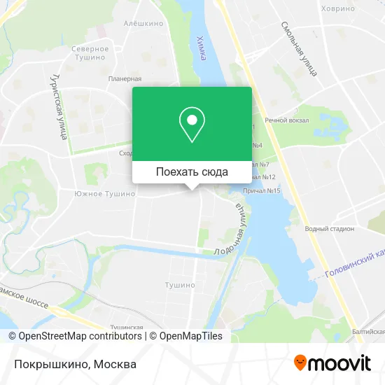 Карта Покрышкино