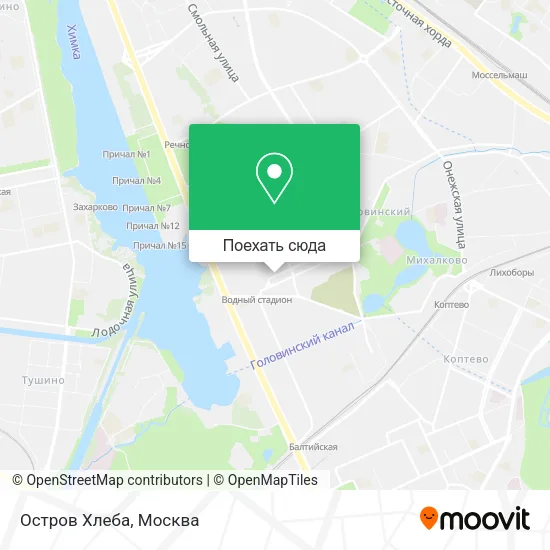 Карта Остров Хлеба