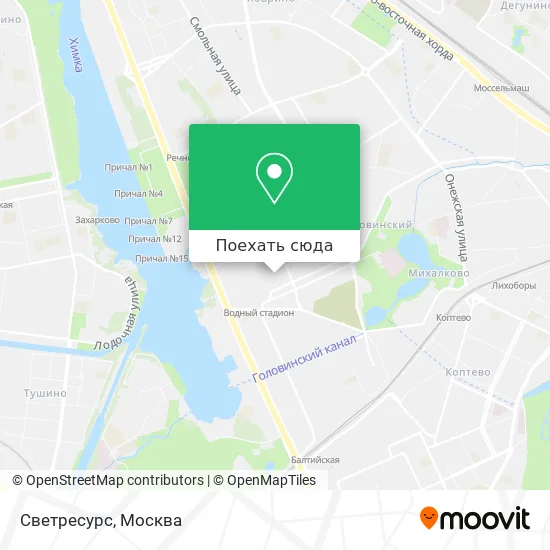 Карта Светресурс