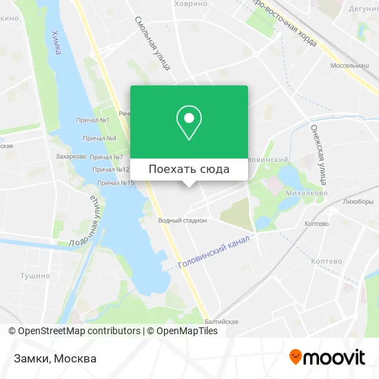 Карта Замки