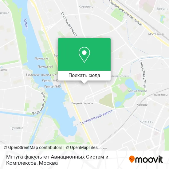 Карта Мгтуга-факультет Авиационных Систем и Комплексов