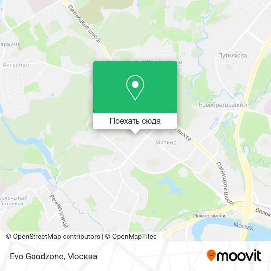 Карта Evo Goodzone