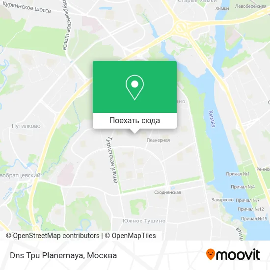 Карта Dns Tpu Planernaya