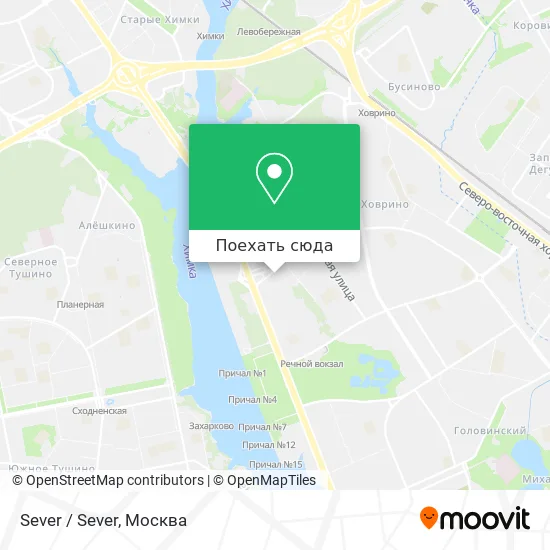 Карта Sever / Sever