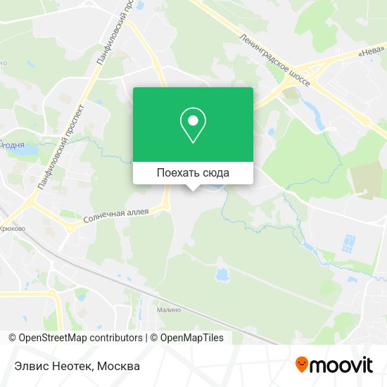 Карта Элвис Неотек