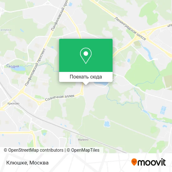 Карта Клюшке