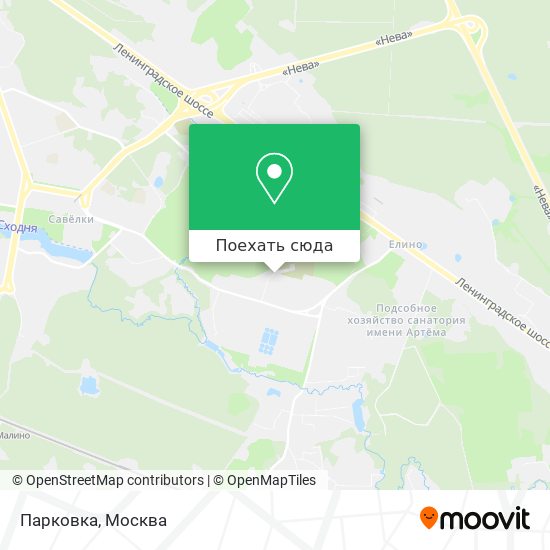Карта Парковка