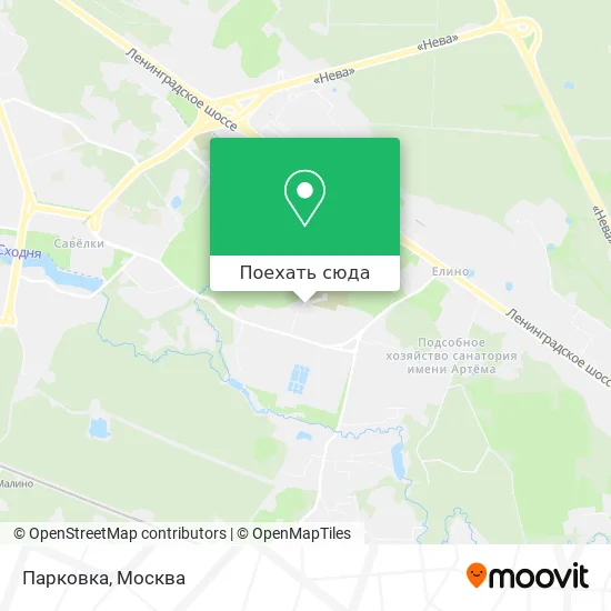 Карта Парковка
