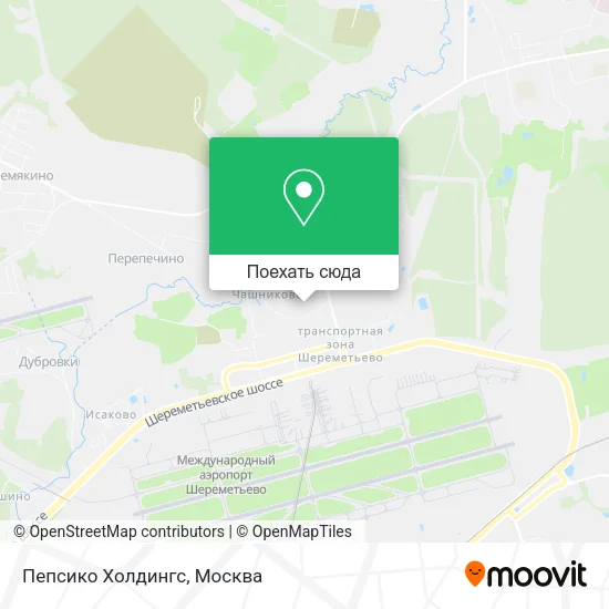 Карта Пепсико Холдингс