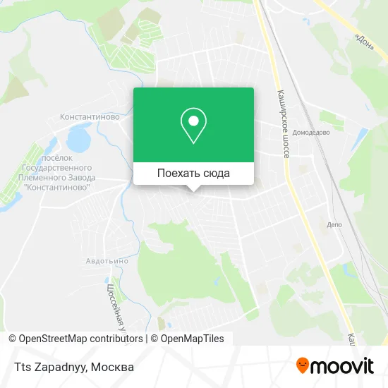 Карта Tts Zapadnyy