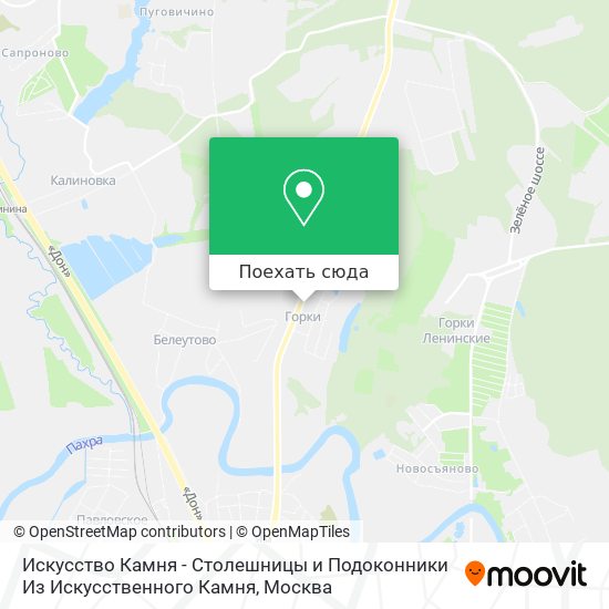 Карта Искусство Камня - Столешницы и Подоконники Из Искусственного Камня