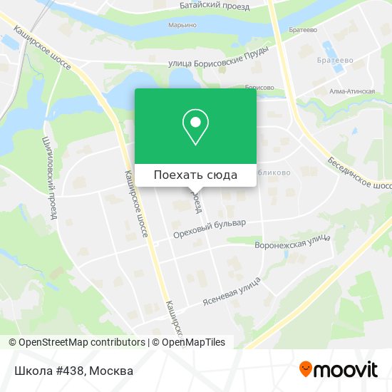 Карта Школа #438