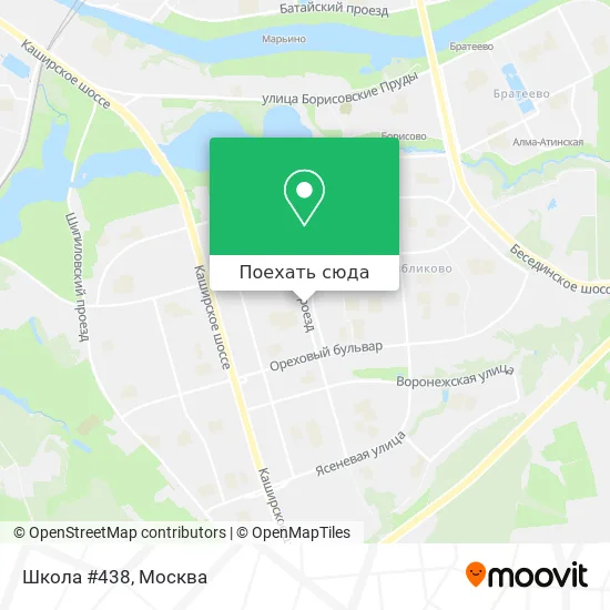 Карта Школа #438