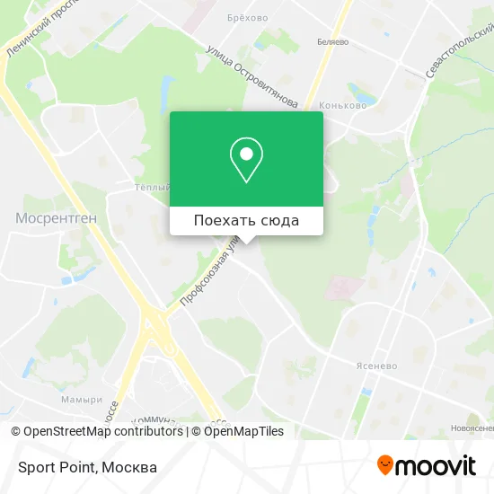 Карта Sport Point