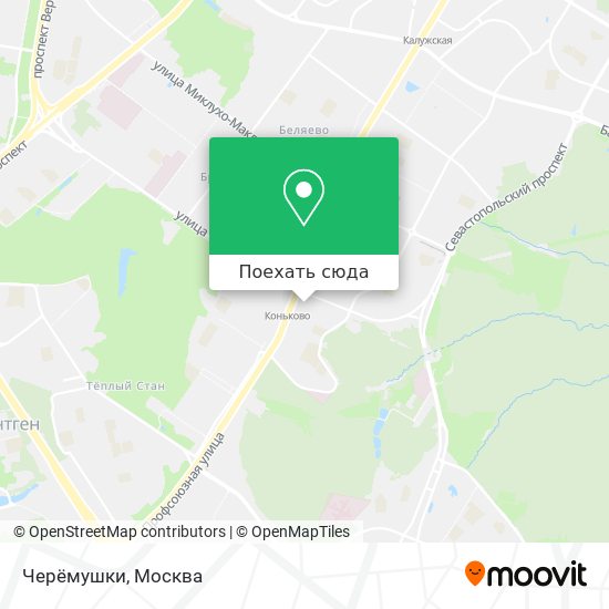Карта Черёмушки