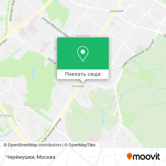 Карта Черёмушки