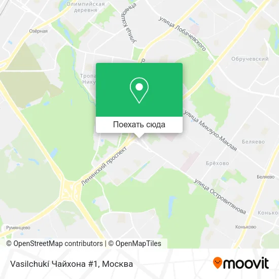 Карта Vasilchukí Чайхона #1