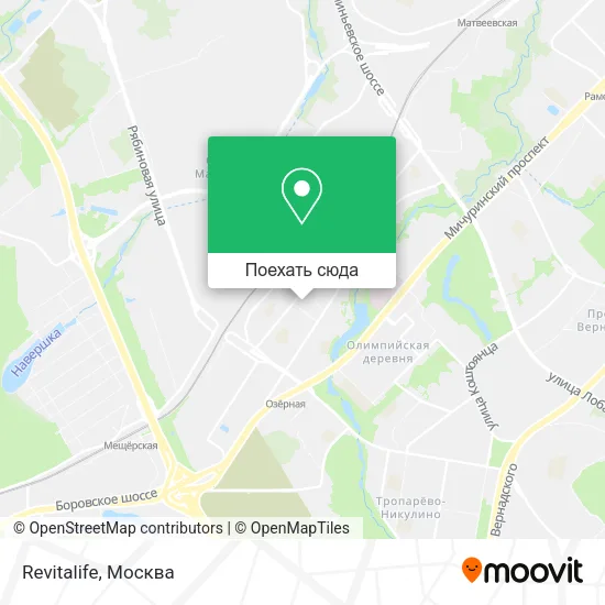 Карта Revitalife