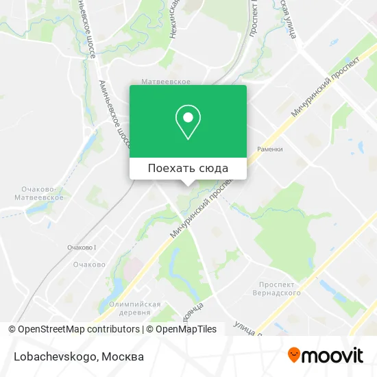 Карта Lobachevskogo