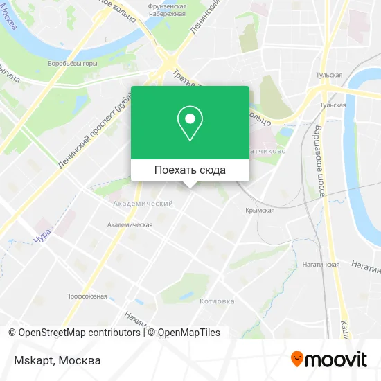 Карта Mskapt