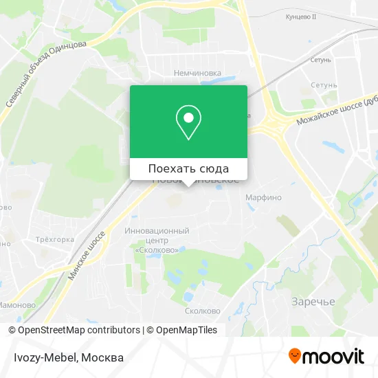 Карта Ivozy-Mebel