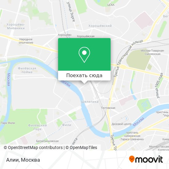 Карта Алии