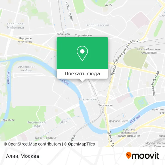Карта Алии
