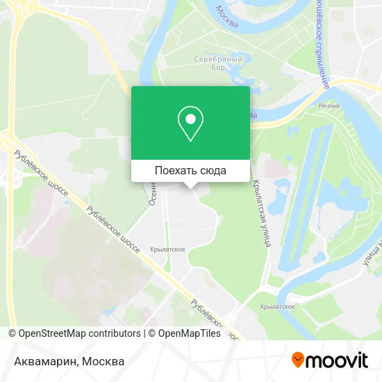 Карта Аквамарин