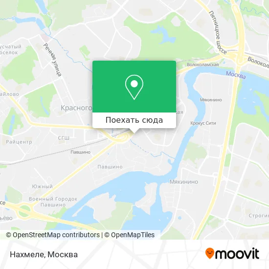 Карта Нахмеле