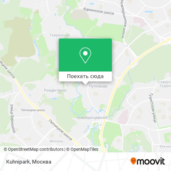 Карта Kuhnipark