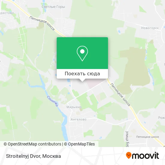 Карта Stroitelnyj Dvor
