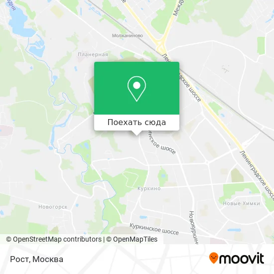 Карта Рост