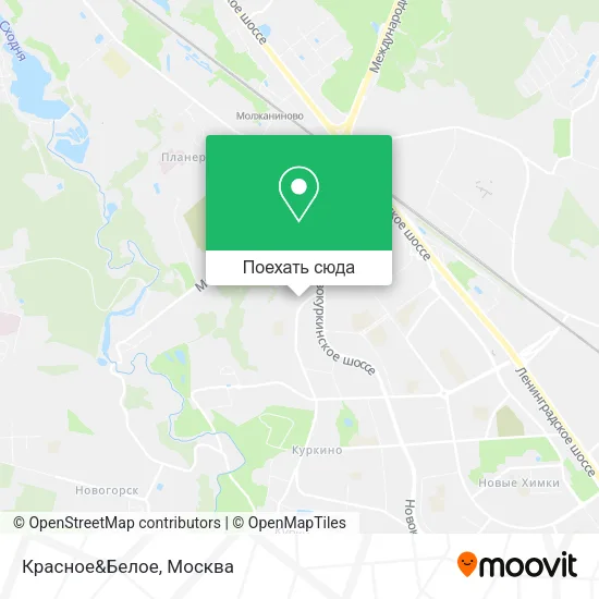 Карта Красное&Белое