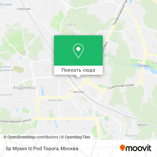 Карта Sp Myaso Iz Pod Topora