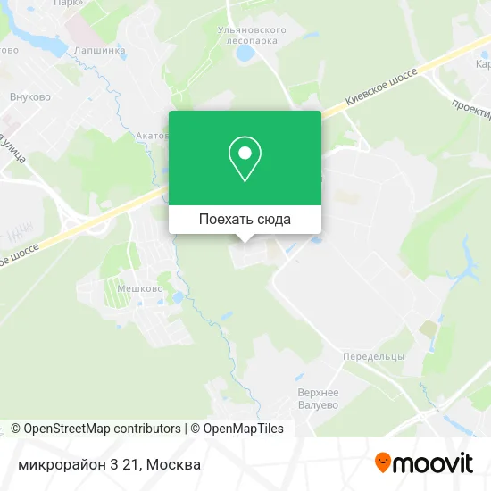 Карта микрорайон 3 21