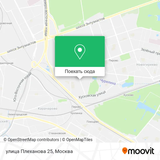 Карта улица Плеханова 25