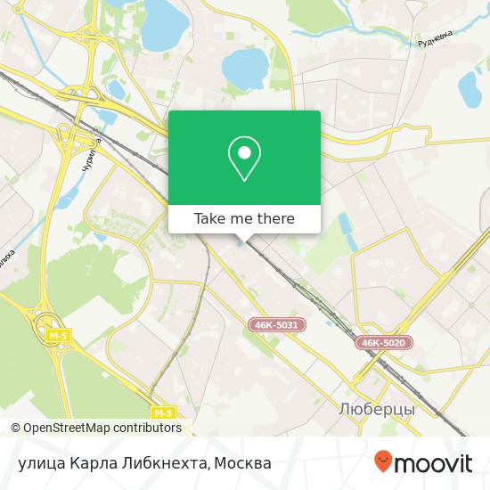 Карта улица Карла Либкнехта