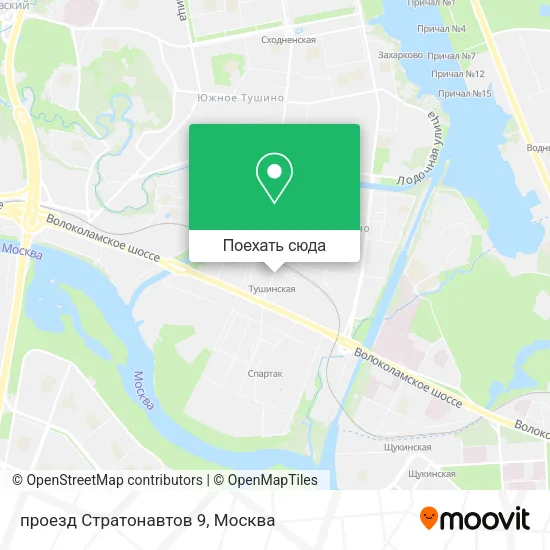 Карта проезд Стратонавтов 9