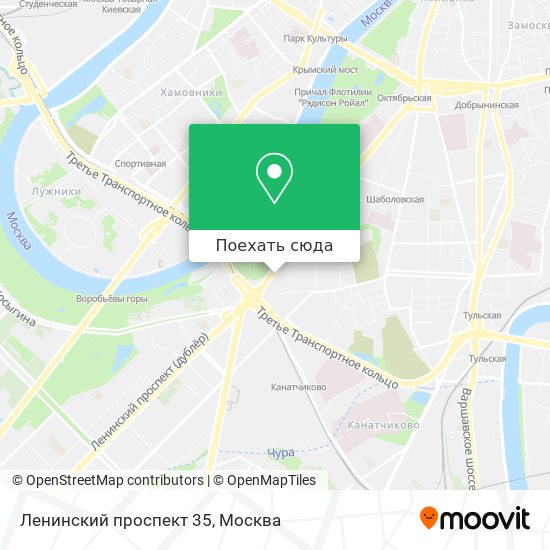 Карта ленинский проспект 35а