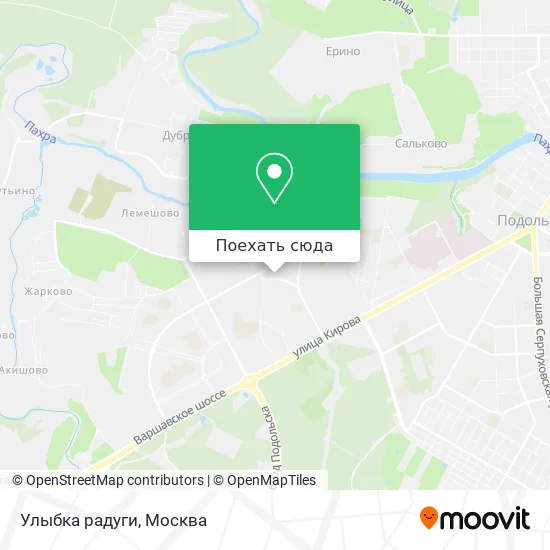 Карта Улыбка радуги